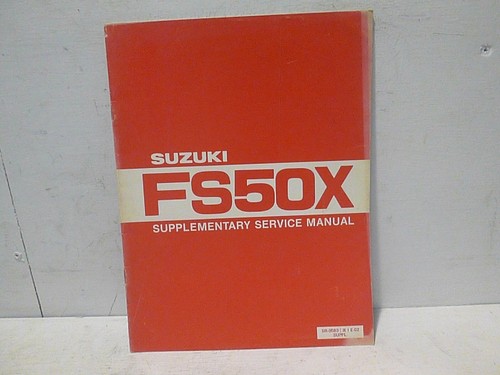 Suzuki fs50x genuine - fs50x,