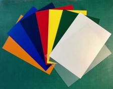2 x A4 Coloured Polypropylene
