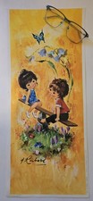 1970's Print of Children
