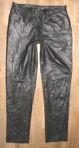 Jake men black - black, leather