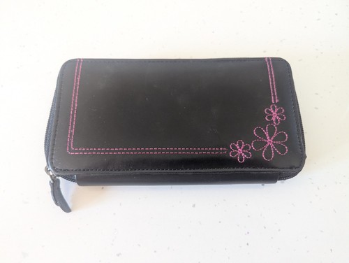 Hotter black leather - leather, large