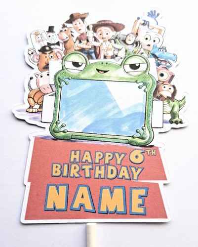 Toy story cake topper - story,