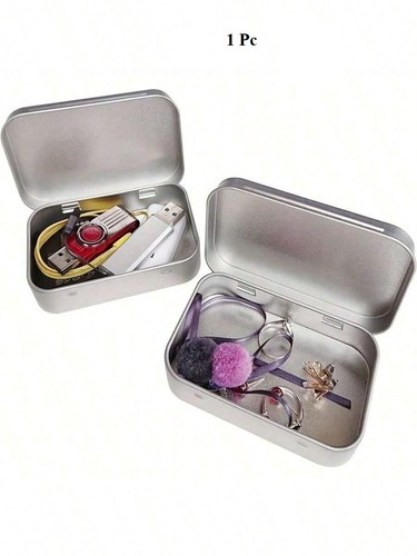 Small metal tin storage - 1,