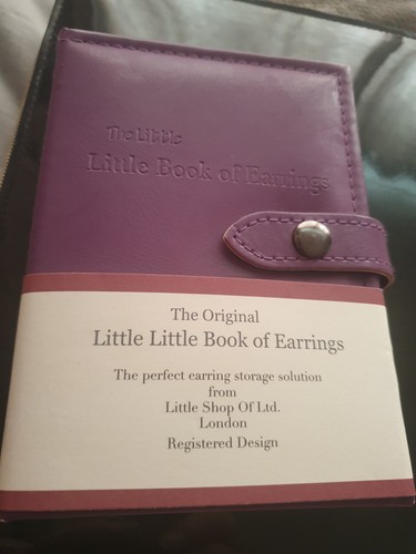 Little book earrings - book,