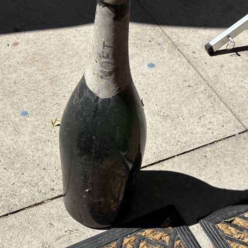 Vintage dark green moet - vintage,