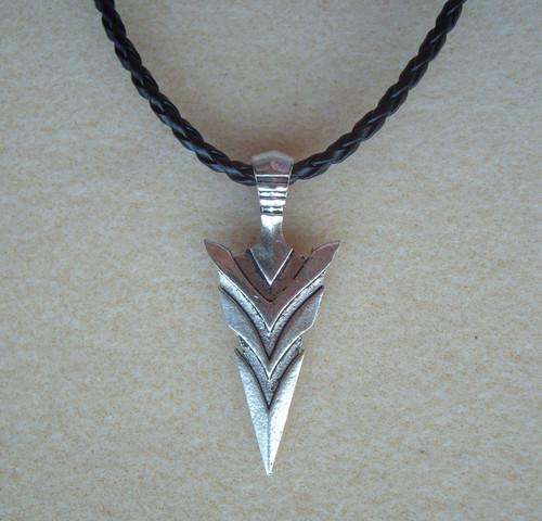 Tribal arrowhead spear - tribal,