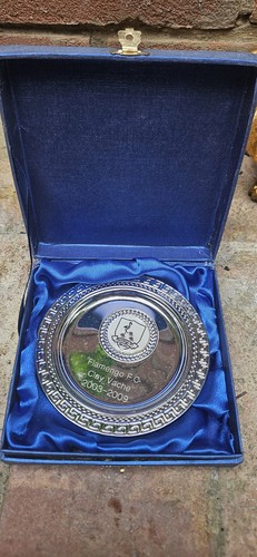 Silver plated salver - silver-plated,