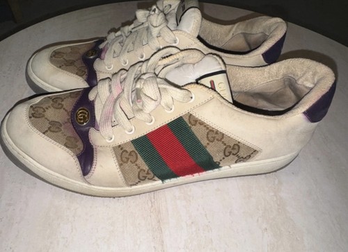 Gucci monogram low - low, lace