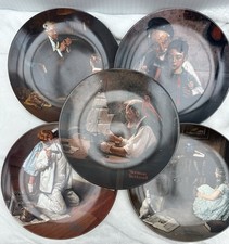 Norman Rockwell Heritage Collection Plate Bundle x5 – Knowles – Bradex R70 Serie