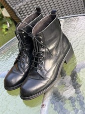 Russell & Bromley Women’s Black Leather Boots Size uk3.5 EU 36.5 ( slim)
