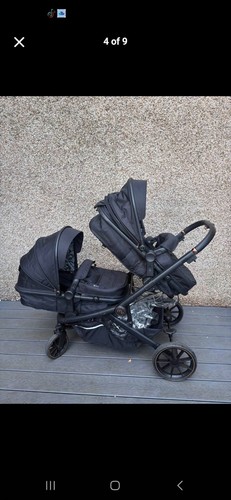 Baibee double pram - my,