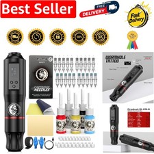 Complete Wireless Tattoo Gun