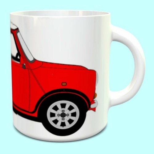 Austin mini sprite red mug - sprite,