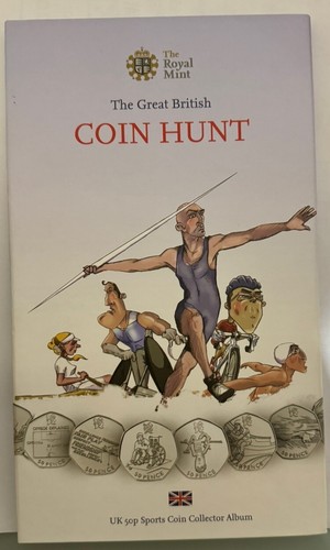 Olympic sports 50p collectors - olympic,