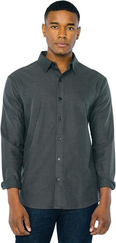 American apparel men flannel - american,