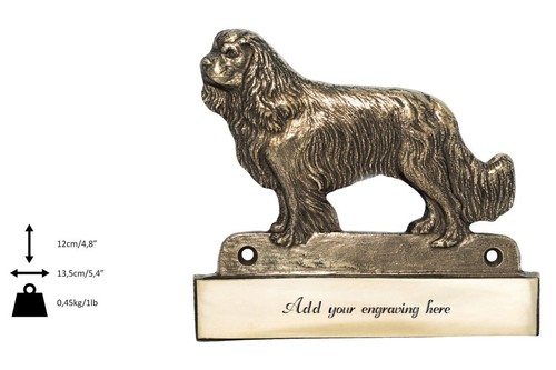 King charles spaniel brass - charles,