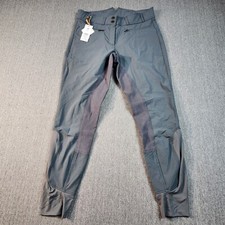 DERBY HOUSE Womens US 28/ UK 32 Elite Ladies High Waist Full Seat Breeches Grey