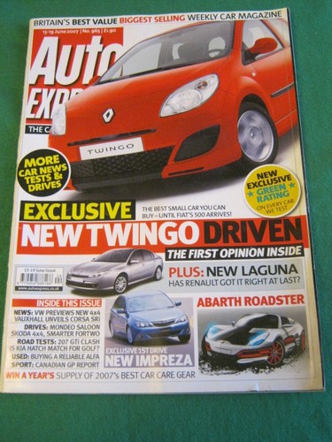 Auto express abarth - auto,