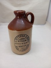 Vintage D Pettifor & Sons Steam Brewery Ansty Handled Flagon 6.75" High       D5