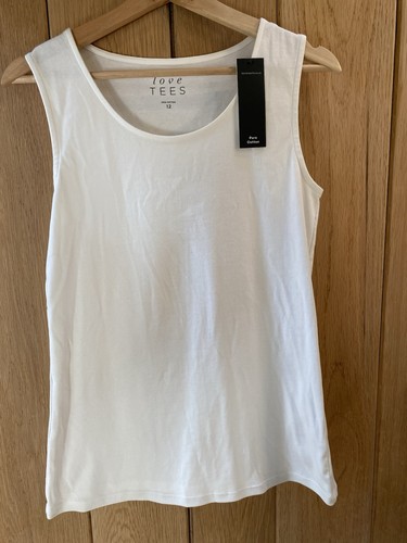 Bonmarche white vest - tank, top