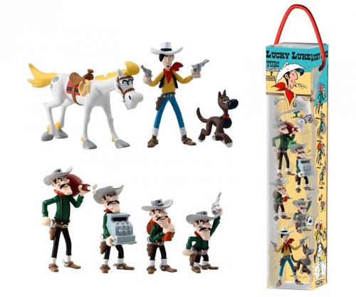 Lucky luke tube figurines - tube, 7