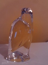 BEAUTIFUL BELGIUM VAL ST LAMBERT DE SOUSA CRYSTAL FALCON BIRD OF PREY . M3799