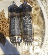 Mullard el84 valves great - mullard,