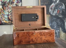 VINTAGE DUNHILL CIGAR HUMIDOR