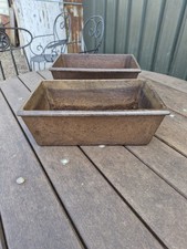 Vintage Rectangle Cast Iron