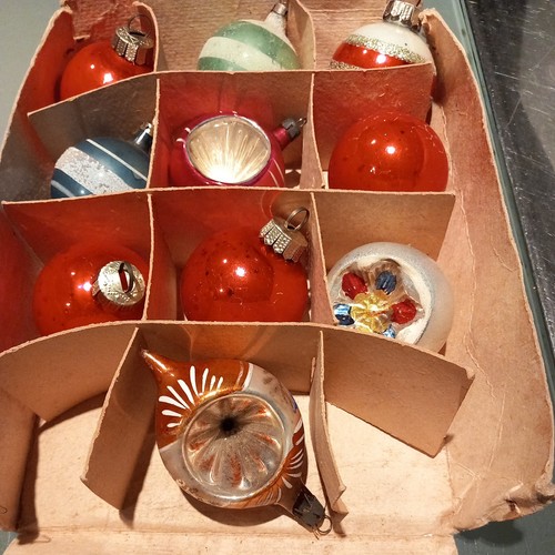 Vintage mercury glass - 10,