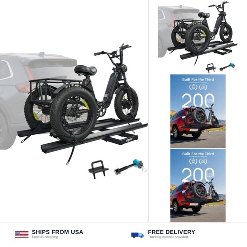 Hitch mount trike rack for - hitch,
