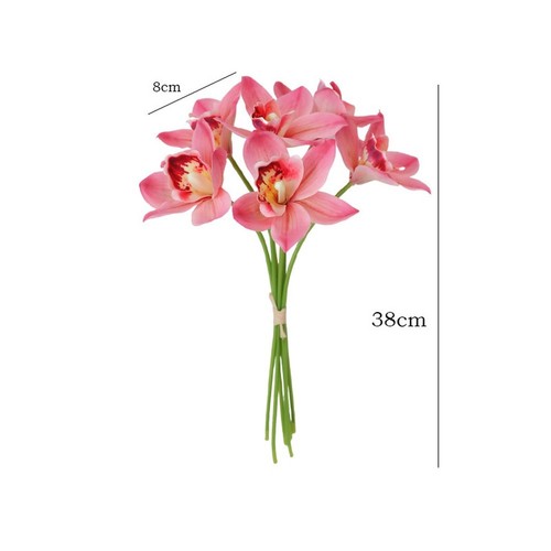 Silk cymbidium artificial - silk,