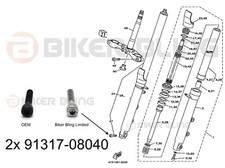 2x Yamaha TDM 850 1996-2001