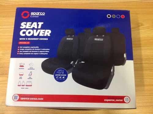 Sparco black sports seat - sports, cover
