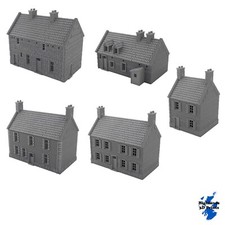Quatre Bras Houses 20mm 1:72