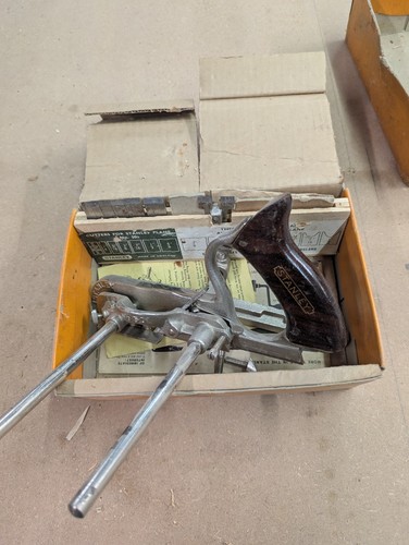 Stanley plough plane w - no.,