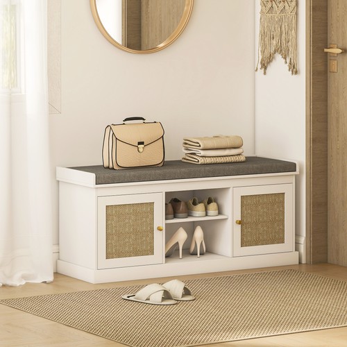 Shoe storage bench - bench, with
