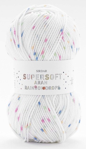 Sirdar supersoft aran rainbow - sirdar,