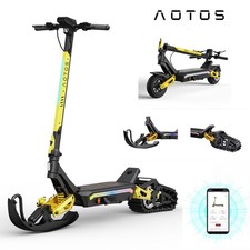 Electric Snowmobile Ski Bike