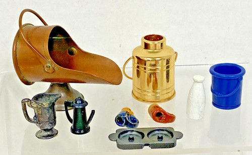 Dollhouse miniature kitchen - dollhouse,