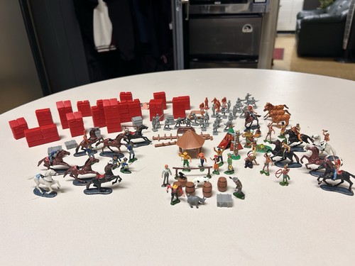 Vintage timpo toys cowboys - vintage,
