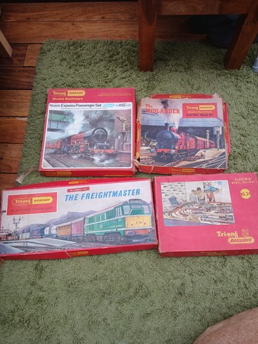 Triang hornby vintage boxes