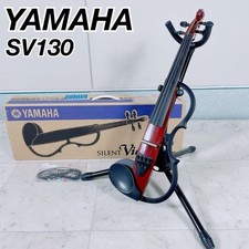 YAMAHA SV-130 SV130 Electric Silent Violin w/ Box Cables Power confirmed on Used