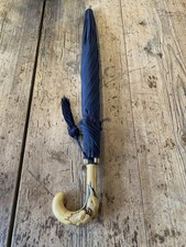 Vintage Navy Umbrella With