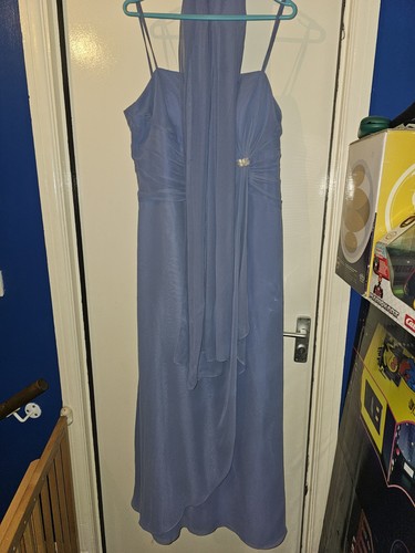Evening dress periwinkle i - in, periwinkle.