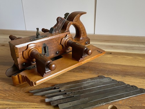 Vintage wooden handled screw - vintage,