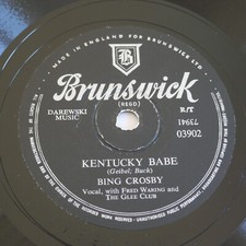 Bing Crosby  78 rpm 10" Record