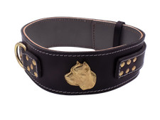 2.5" Black Heavy Duty Leather