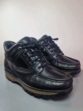Rockport Black XCS Men's Leather Boots with Vibram Sole Size UK 7