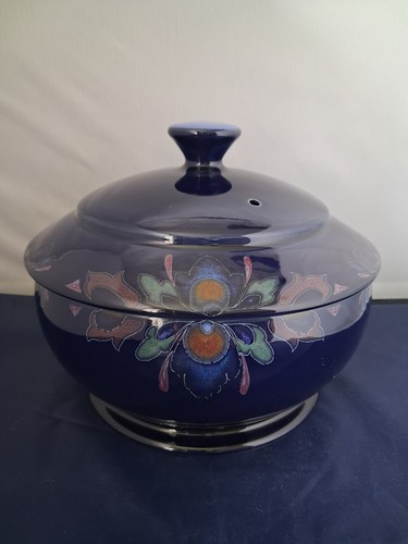 Denby baroque dark blue round - blue,
